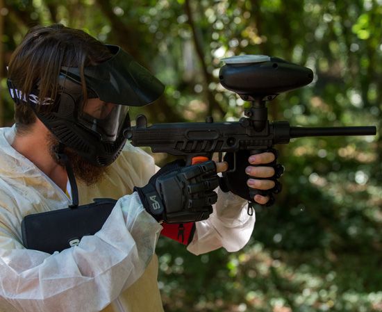 Terrain de paintball en plein air à Clohars Fouesnant (29)