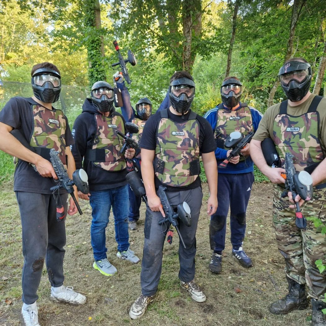 Parties de paintball pour ado / enfant près de Quimper