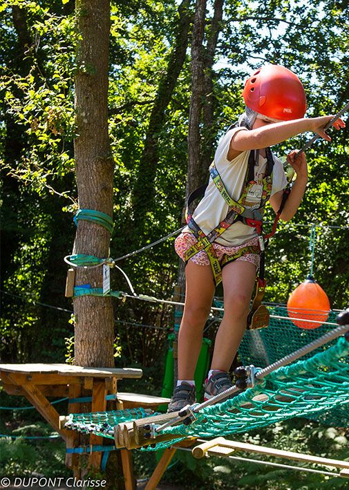 Adult /kids tree-climbing trails in south Finistère